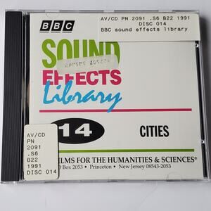 BBC Sound Effects Library International Disc 14 Cities CD 1991